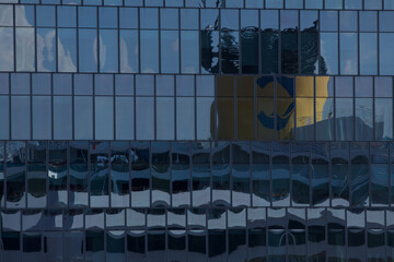 Spiegelung an Hausfassade bei  Kreuzfahrt Rio de Janeiro Salvador Maceio Recife Praia Santa Cruz de...