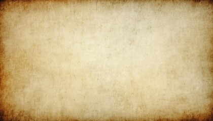 Obraz premium Aged Vintage Paper Texture with Warm Burnt Edges