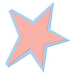 Stars collage cutouts journal trinkets