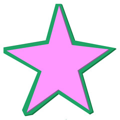 Stars collage cutouts journal trinkets