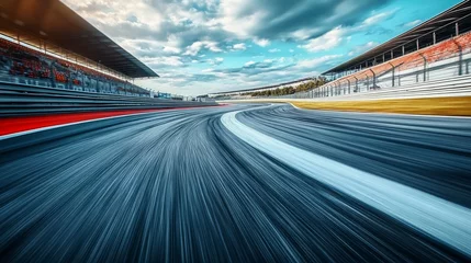  F1 Formula One racing track motion blur background © AdolescentChat