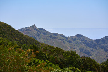 Anaga mountain peaks near Taganana