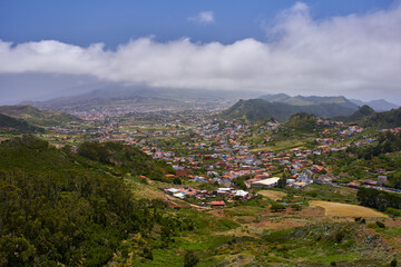Obraz premium San Cristóbal de La Laguna cityscape