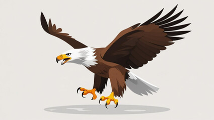 Fototapeta premium eagle in flight