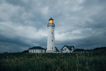 Lighthouse on the coast