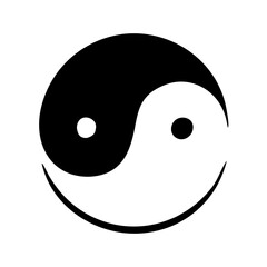 yin yang vector classic transparent