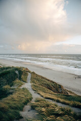 Danish Coastline – Rugged North Sea Landscape