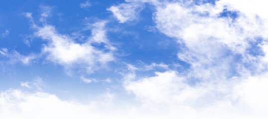 青空と白い雲 
