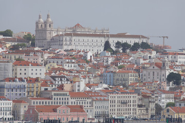 Stadtansicht Lissabon, Transatlantik Kreuzfahrt Rio de Janeiro Salvador Maceio Recife Praia Santa...