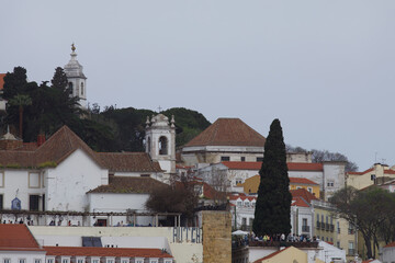 Stadtansicht Lissabon, Transatlantik Kreuzfahrt Rio de Janeiro Salvador Maceio Recife Praia Santa Cruz de Tenerife Lissabon Alicante Barcelona Marseille Brasilien Süd Amerika Europa Frühling