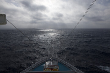 Orkan, Sturm wind, Transatlantik Kreuzfahrt Rio de Janeiro Salvador Maceio Recife Praia Santa Cruz de Tenerife Lissabon Alicante Barcelona Marseille Brasilien Süd Amerika Europa Frühling