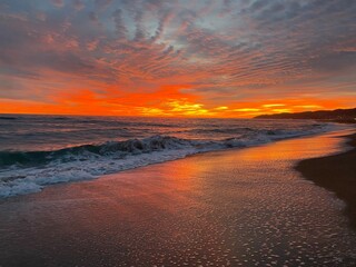 sunset beach