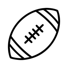 american football vector icon