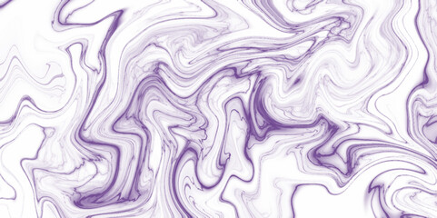Abstract purple and white acrylic pour liquid marble surface design. Acrylic pour onyx marble oil paint background illustration. Vintage modern high-quality wallpaper image theme.