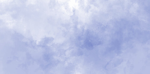 Modern Light sky-blue shades watercolor background. Grunge smog texture. blue sky with clouds. Blue watercolor background for textures backgrounds and web banners design