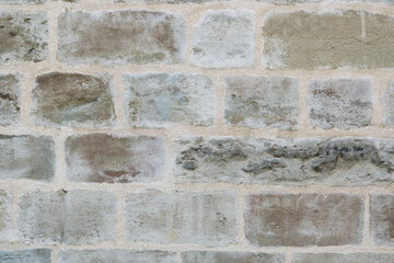 Vieux mur en glaise et en pierre au charme rustique