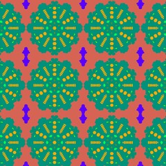  Geometric Floral Medallions
 jpeg.