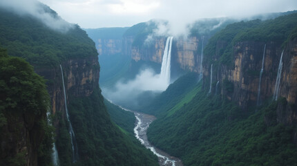 Angel Falls Venezuela — World’s Tallest Uninterrupted Waterfall Plunging from a Misty Tabletop Mountain