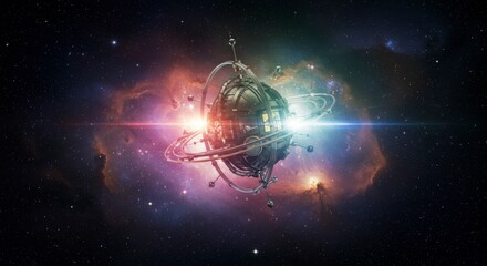 Cosmic machine in nebula