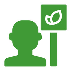 environmental activist icon