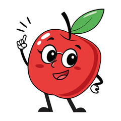 Halthy Apple Fruit Food Vactor