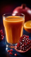 Close-up photo of smoothie