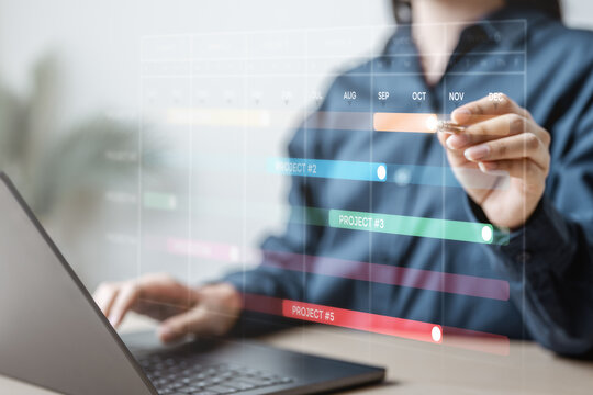 Planning workflow process concept. Flowchart solution implementation. Strategy diagram plan management. Planning business.