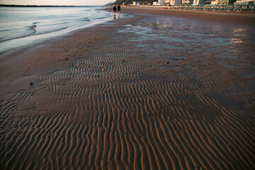 Sea sand beach pattern texture