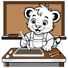 Colorful Cartoon Vehicles for Kids Happy Forest Friends Cartoon Vector Set