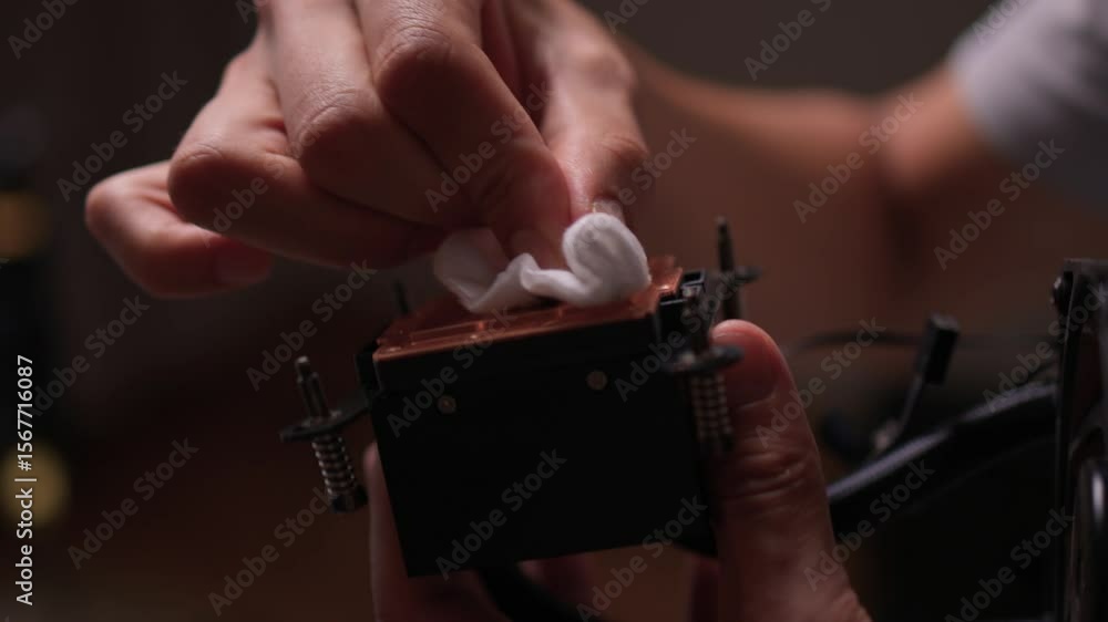 Aufkleber properly cleaning a cooling heatsink to ensure optimal performance and efficiency levels