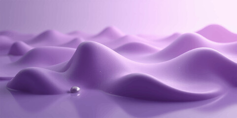 Smooth purple and pink silk fabric with a flowing, luxurious texture and soft, wavy design