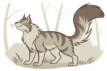  Wildlife & Nature Illustrations: Raccoon, Rooster, Magpie, Dove, Civet, Okapi, Lynx, Sloth, Kingfisher, Hummingbird, Lizard, Dolphin, Pheasant, Puffin, Lemur, Falcon, Quail, Tasmanian Devil, Duckling