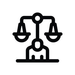 equity line icon. Clean and minimalist vector icon for websites, mobile apps, presentations, and logos. Fully scalable and customizable for any project.