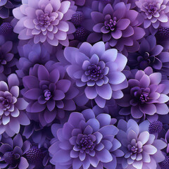 seamless pattern with flowers
