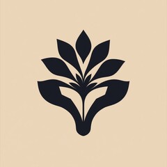 vector illustration of an abstract leaf