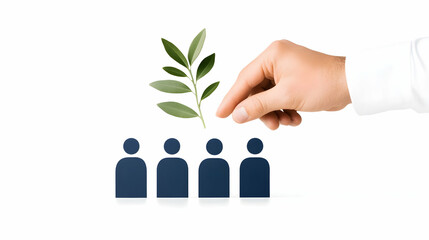 Human Resources Recruitment and Leadership for Building Successful Organizations