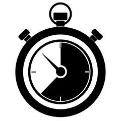 stopwatch vector illustration
