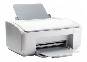  printer isolated on white background PNG, AI GENERATED