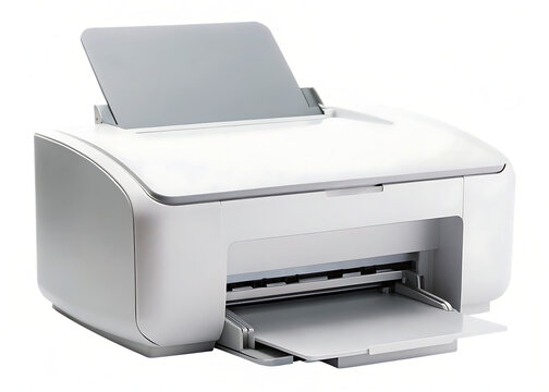  printer isolated on white background PNG, AI GENERATED