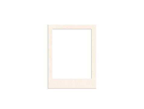 Old Frame with a tape template featuring a transparent background.	