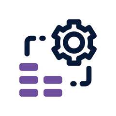 money management duotone icon. Sleek and modern vector icon for websites, mobile apps, marketing materials, and corporate design. Fully scalable and ready to use.