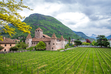Maretsch Castle or Castel Mareccio is a medieval fort in the historic center of Bolzano in South Tyrol