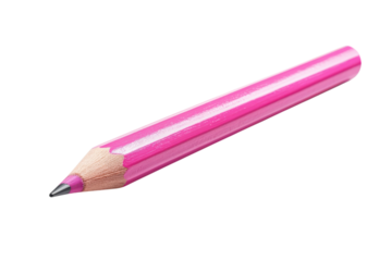 Pink Pencil Close up Illustration School Supplies Photography Drawing Artistic Sharp on transparent background