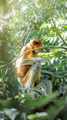 Wildlife Photography from Borneo Malaysia – Nosemonkeys, Jungle, and Untouched Nature