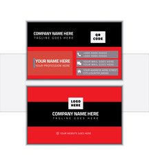 modern & creative Business card design template, Clean professional business card template, visiting card, business card template.
