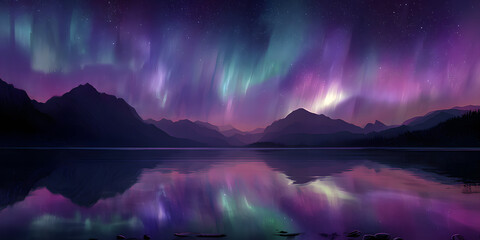 Immerse yourself in a mesmerizing 4K animated background of Northern Lights, offering breathtaking visuals and a serene atmosphere perfect for relaxation and tranquility.