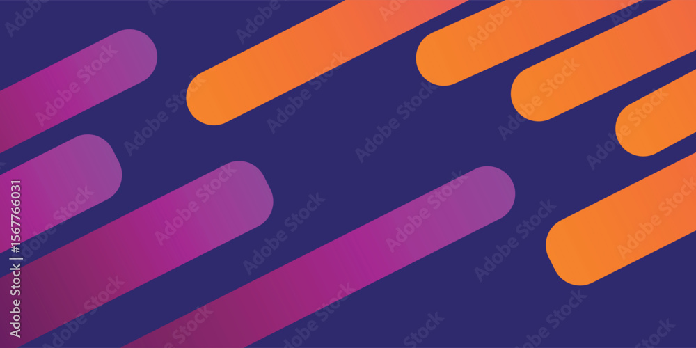 Fototapete printabstract colorful diagonal background design. dynamic shapes composition. eps10 vector vector i