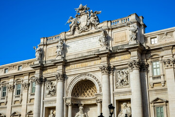 Trevi Fountain in Rome - Iconic Baroque Masterpiece and Timeless Landmark