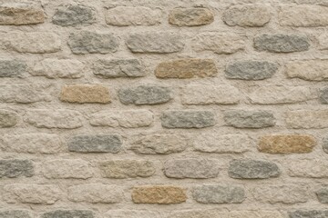 Textured plaster background featuring a stone wall