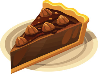 A delightful collection of stylized cake illustrations, showcasing a variety of designs from tiered wedding cakes to festive birthday cakes, often adorned with fruit and decorative elements
